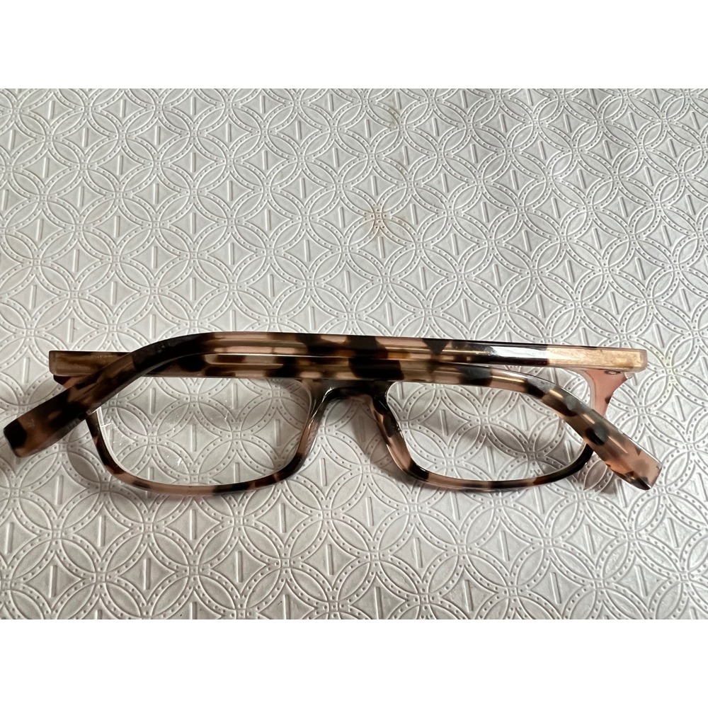 Warby‎ Parker Annette 285 Eyeglasses Brown Tortoise Rectangular Frames 52-17-140 - Picture 5 of 8